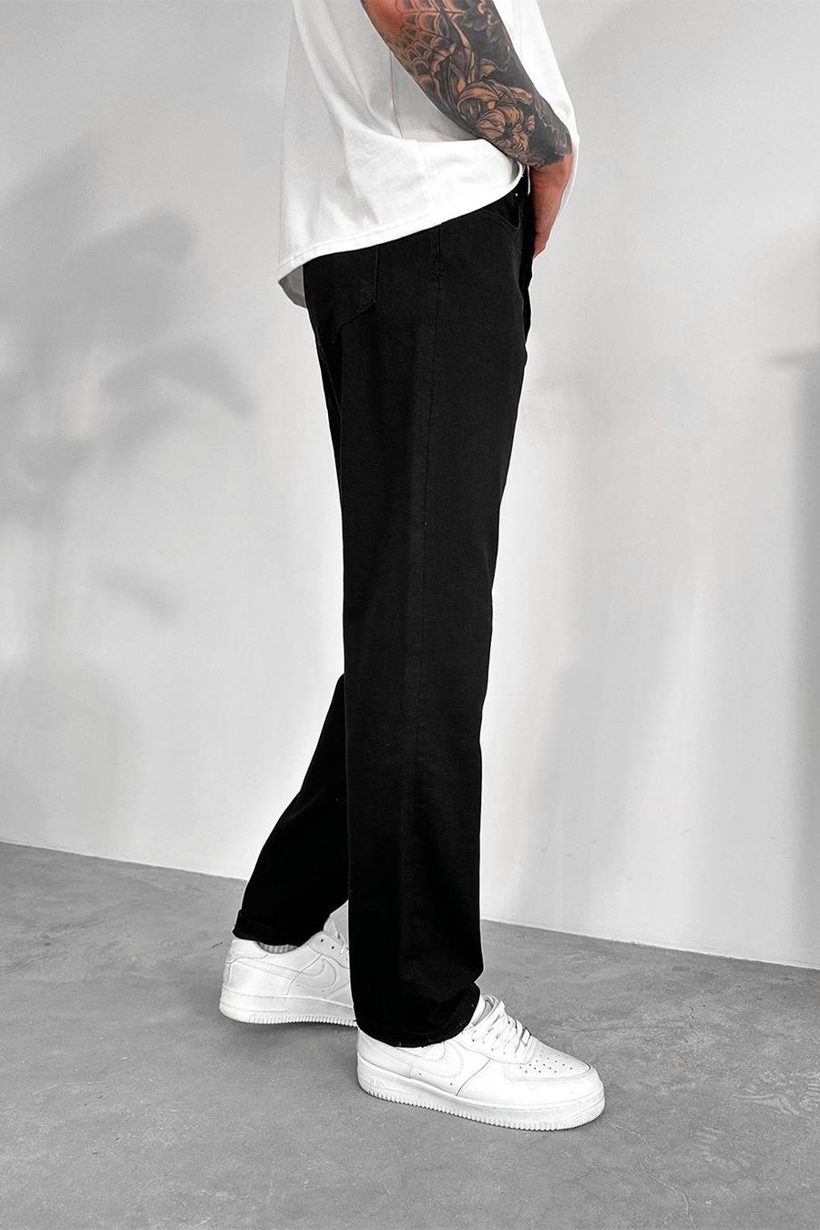 Siyah Basic Premium Slim Fit Pantolon