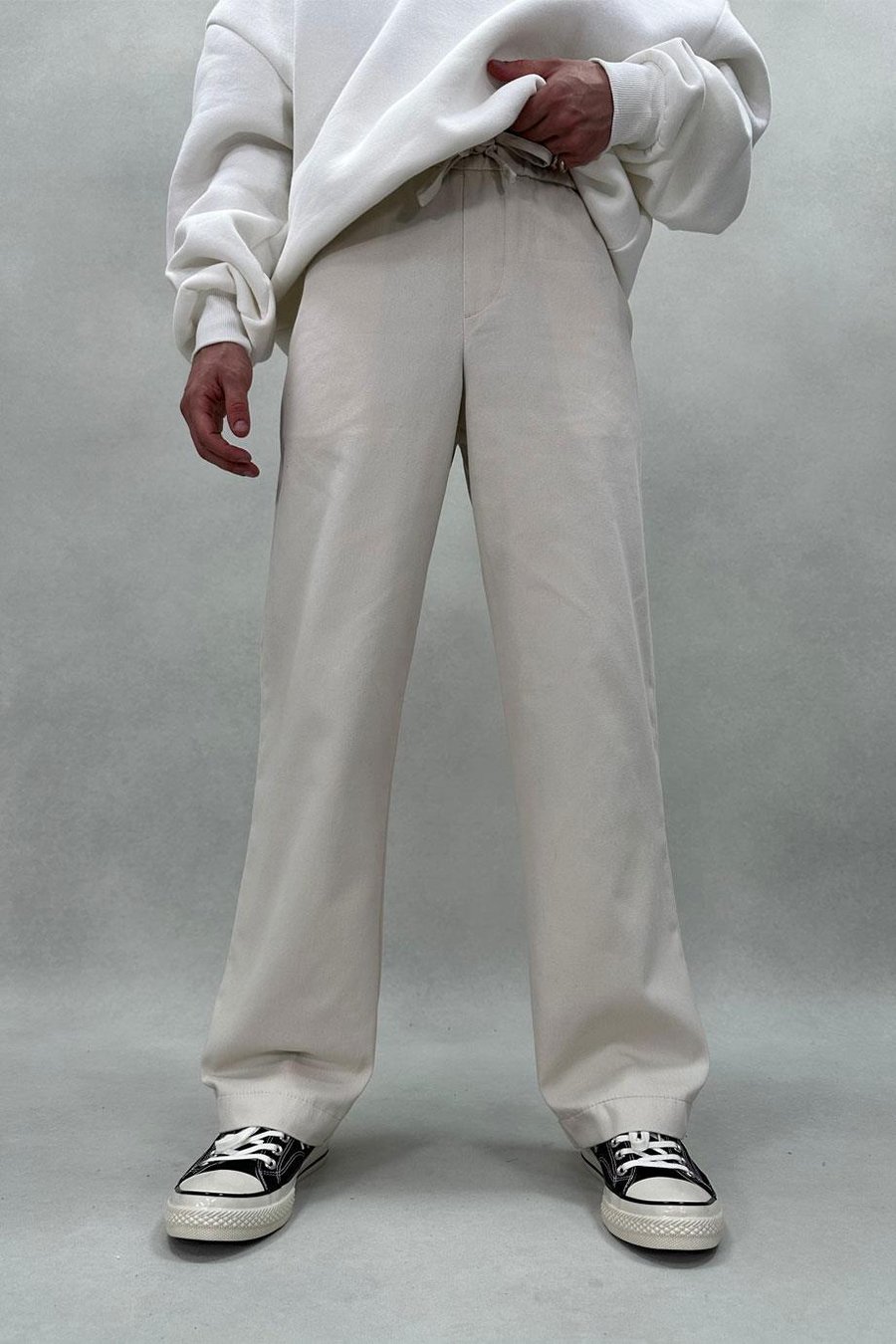 Taş Basic Beli Lastikli GD Baggy Pantolon