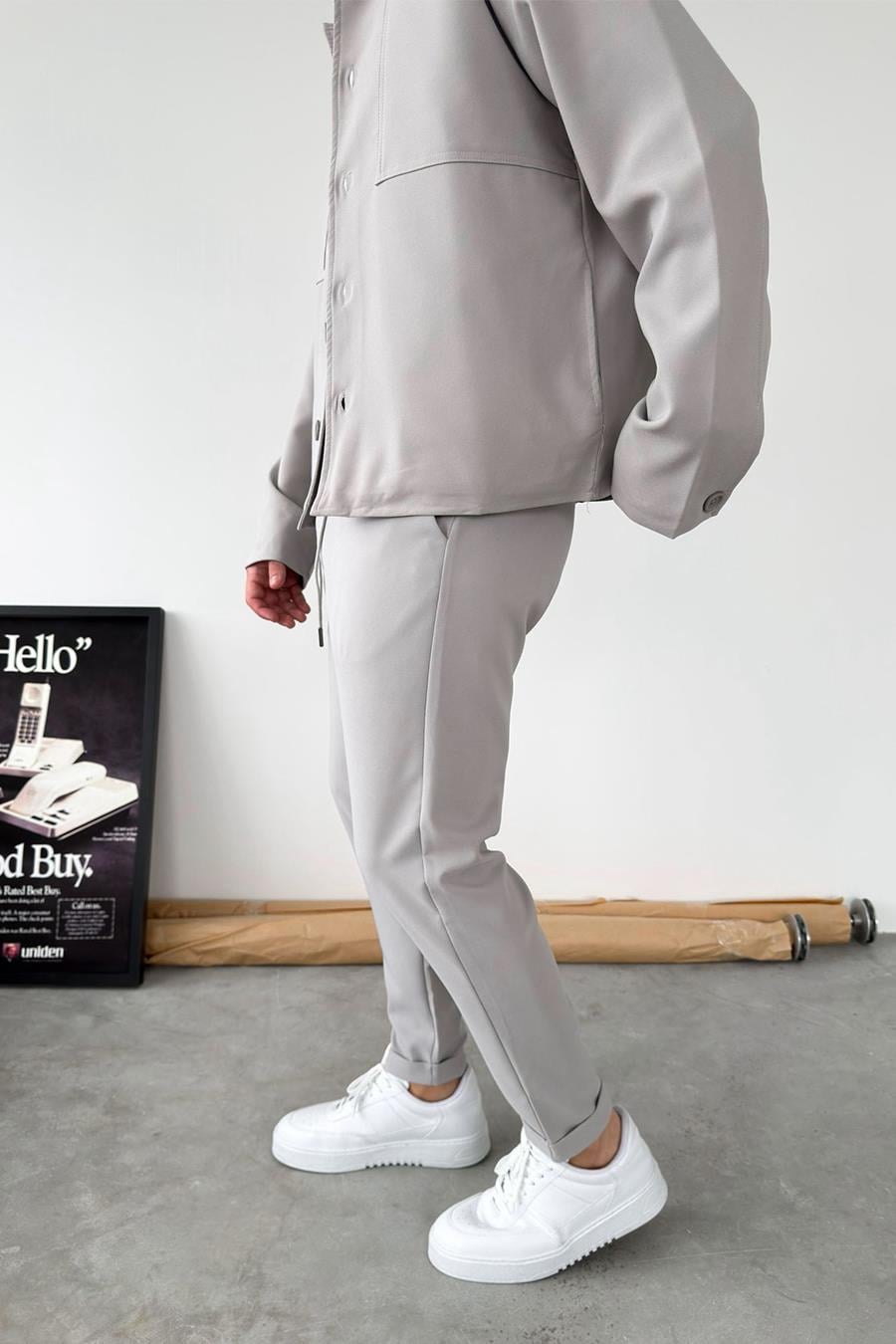 Taş Basic Beli Lastikli Jogger Pantolon