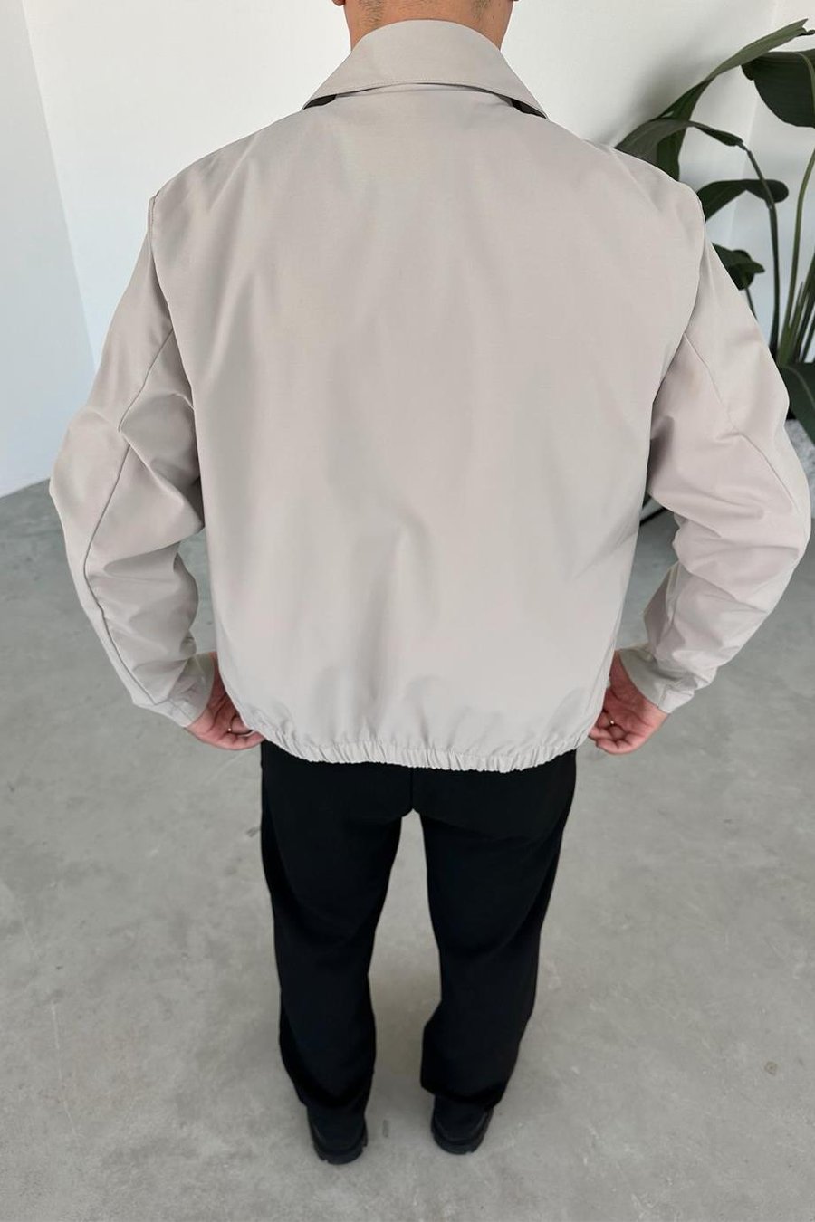 Taş Basic Çıt Çıt Düğmeli Relaxed Ceket