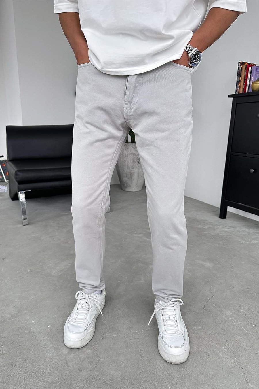 Taş K06 Grg Boyfriend Pantolon