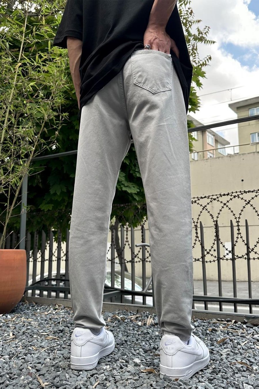 Taş K06 Grg Boyfriend Pantolon