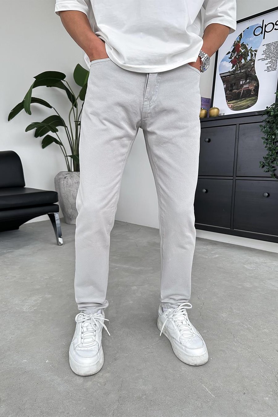 Taş K06 Grg Boyfriend Pantolon