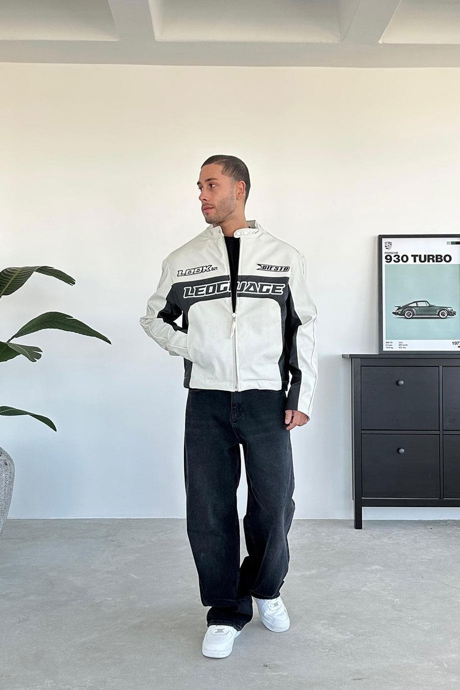Taş Look 021 Yarışçı Deri Ceket