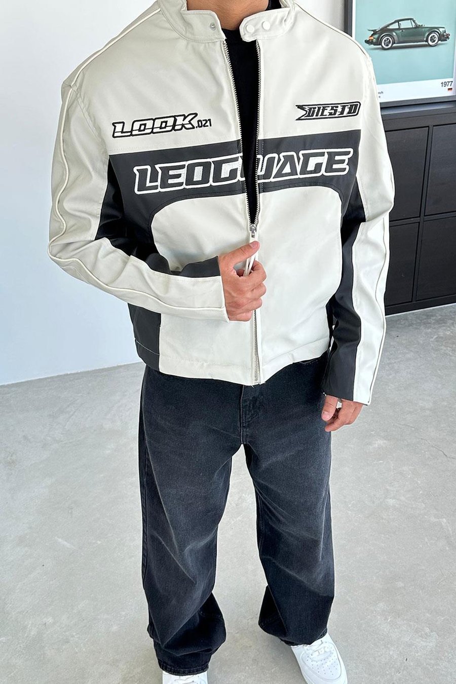 Taş Look 021 Yarışçı Deri Ceket