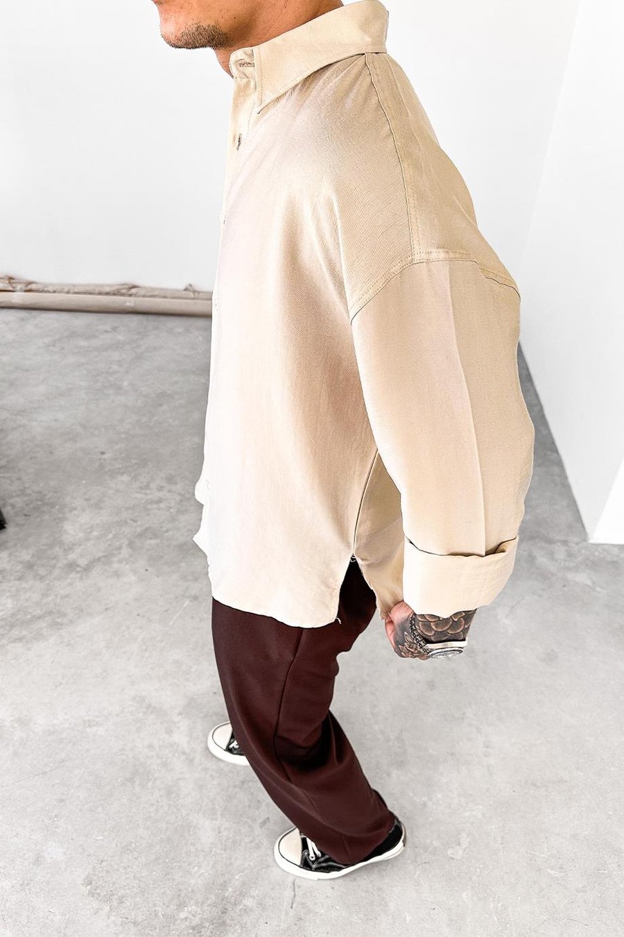 Taş Soft Premium Oversize Gömlek