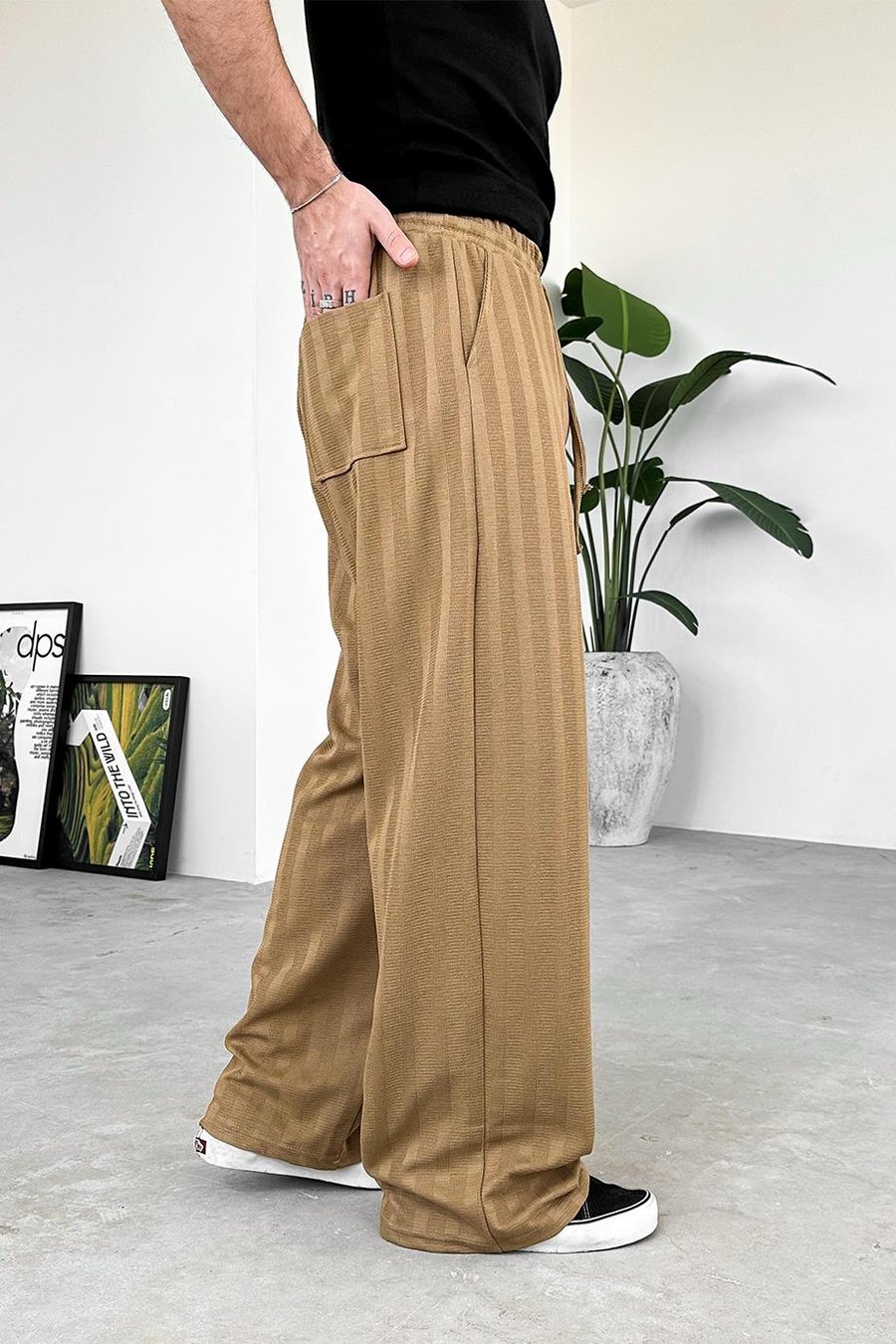 Vizon Soft Stride Baggy Pantolon