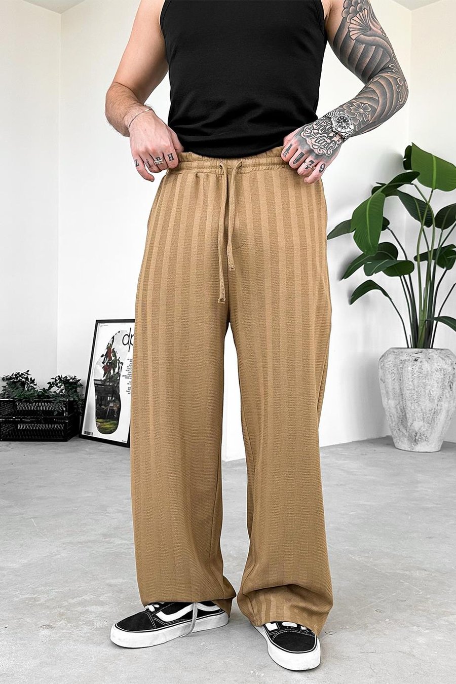 Vizon Soft Stride Baggy Pantolon