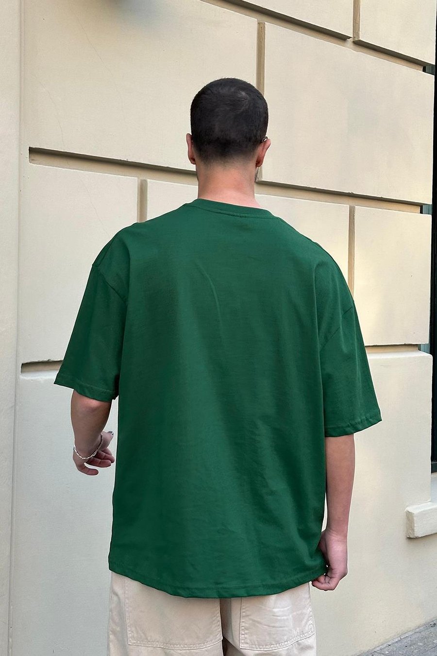 Yeşil New Orleans 01 PM Oversize Tişört
