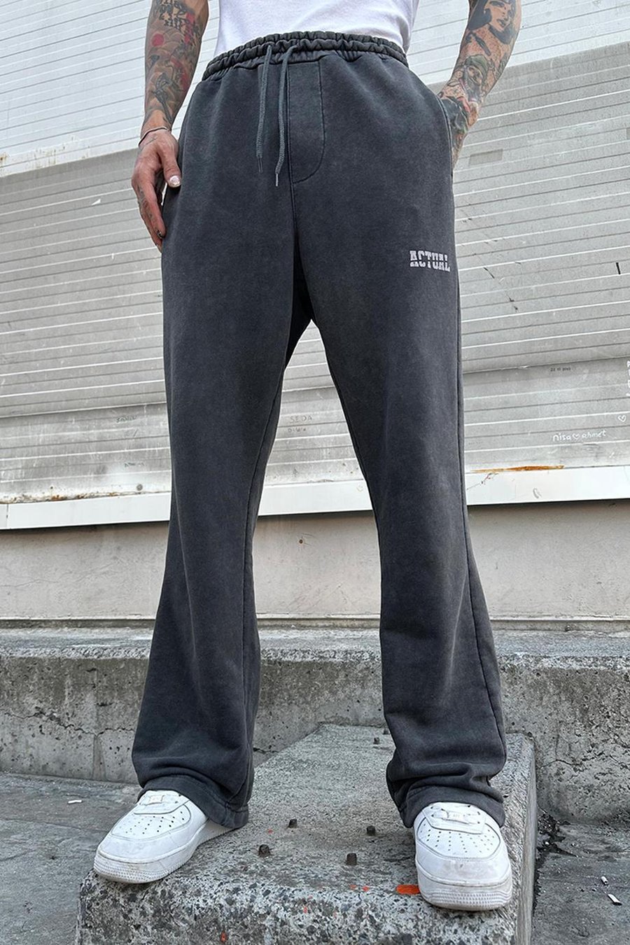 Acid Wash Acid Wash Actual PM Baggy Eşofman