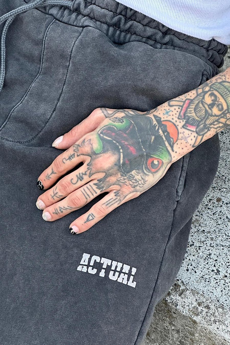 Acid Wash Acid Wash Actual PM Baggy Eşofman