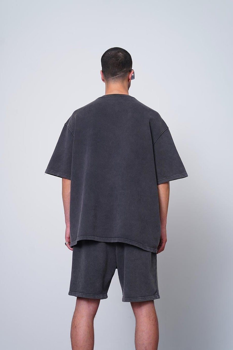 Acid Wash Acid Wash Basic CH Oversize Tişört