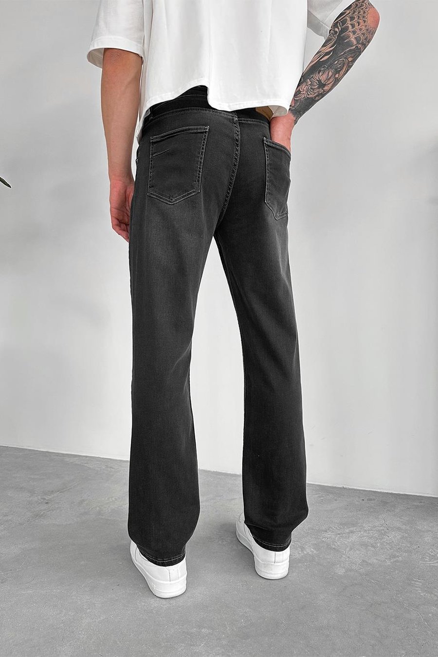 Antrasit Basic Premium Slim Fit Pantolon