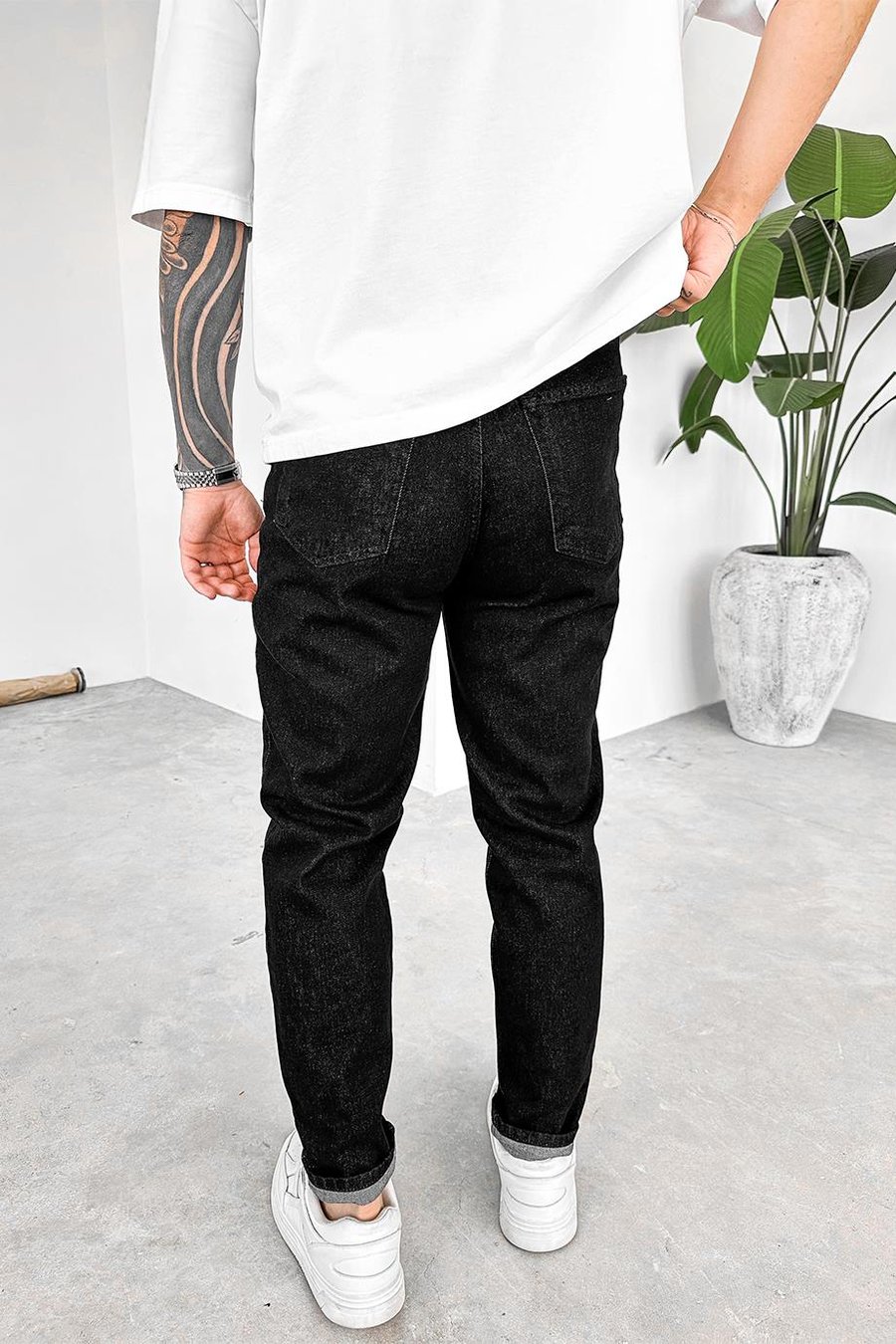 Antrasit Basic Regular Pantolon
