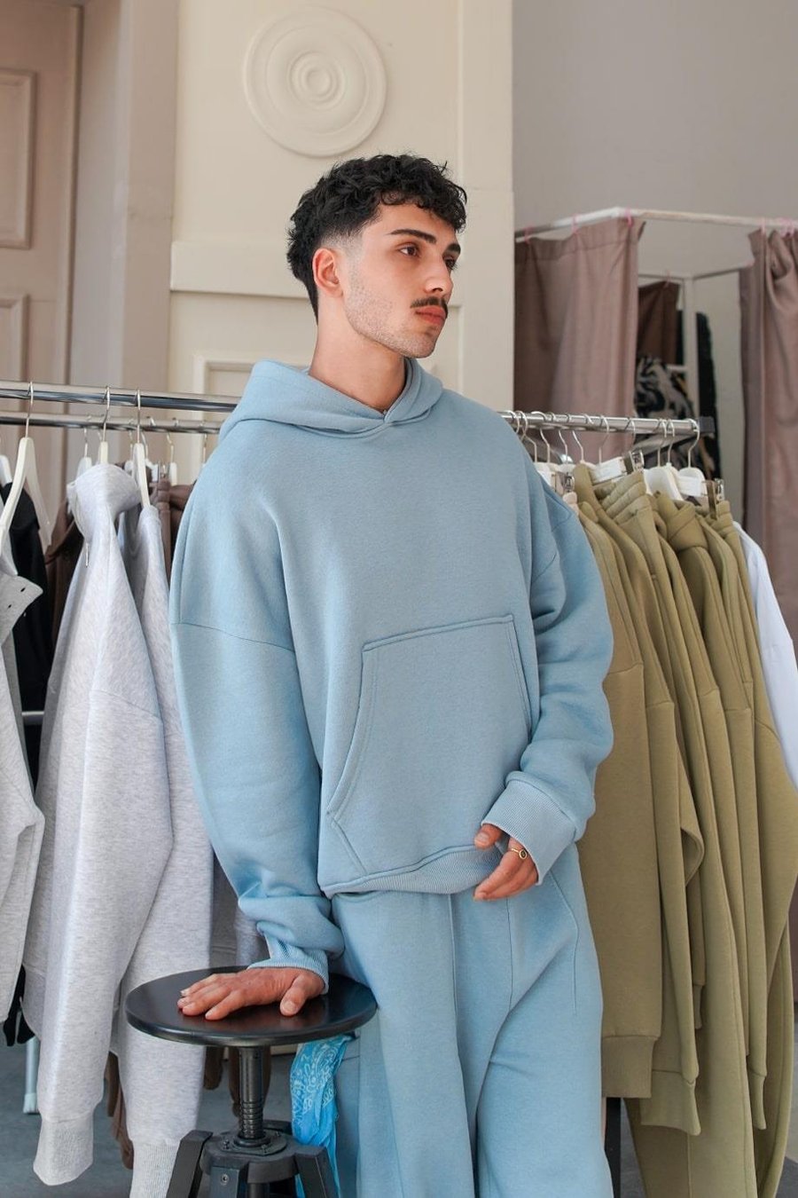 Bebe Mavisi Cozy Basic Oversize Sweatshirt
