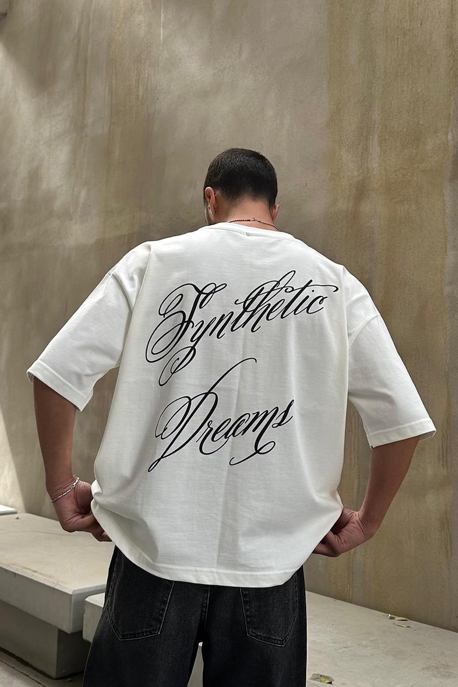 BEYAZ Dreams OUTPLENTY PREMİUM Oversize Tişört