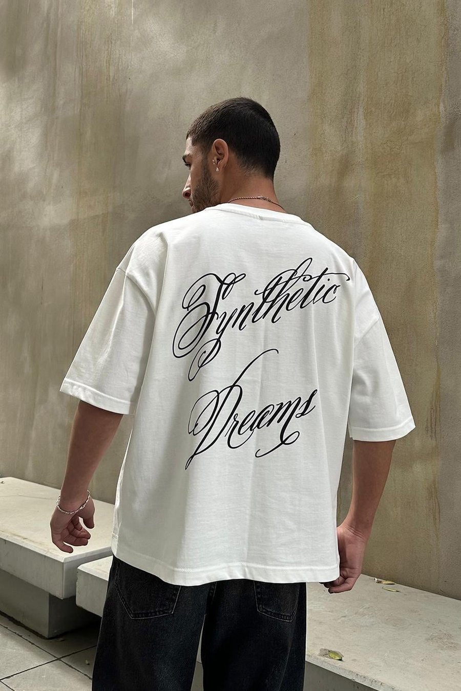 BEYAZ Dreams OUTPLENTY PREMİUM Oversize Tişört