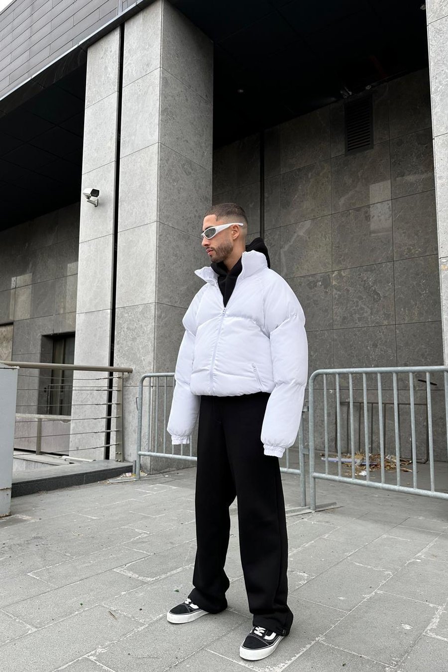 BEYAZ Taba Basic MH Oversize Şişme Mont