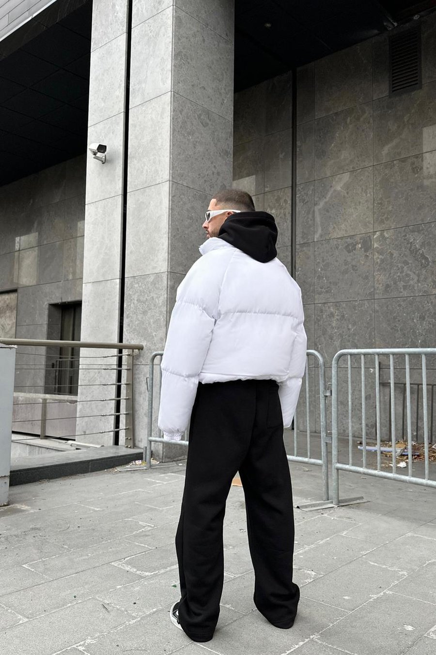 BEYAZ Taba Basic MH Oversize Şişme Mont