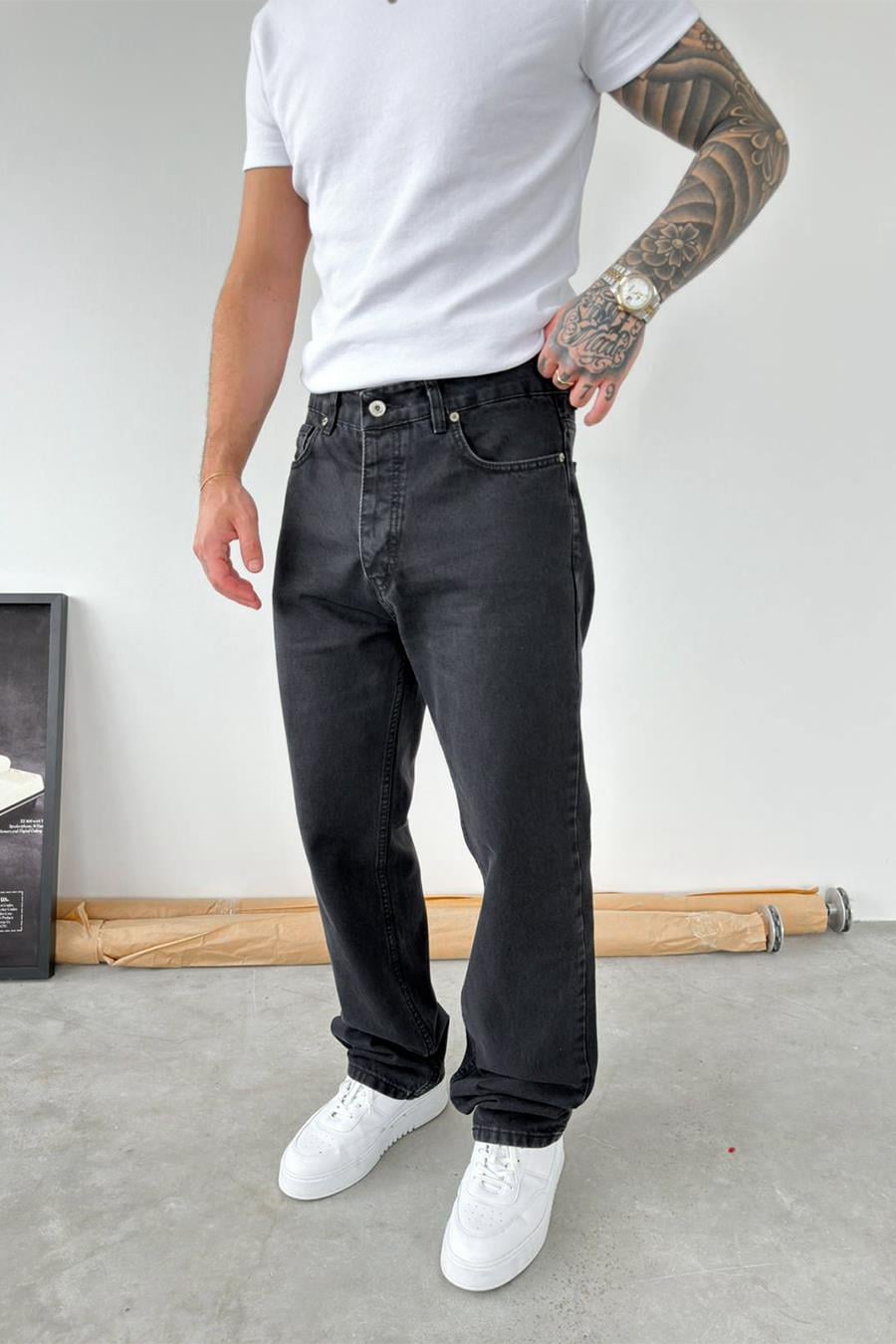 Füme Basic Baggy Pantolon