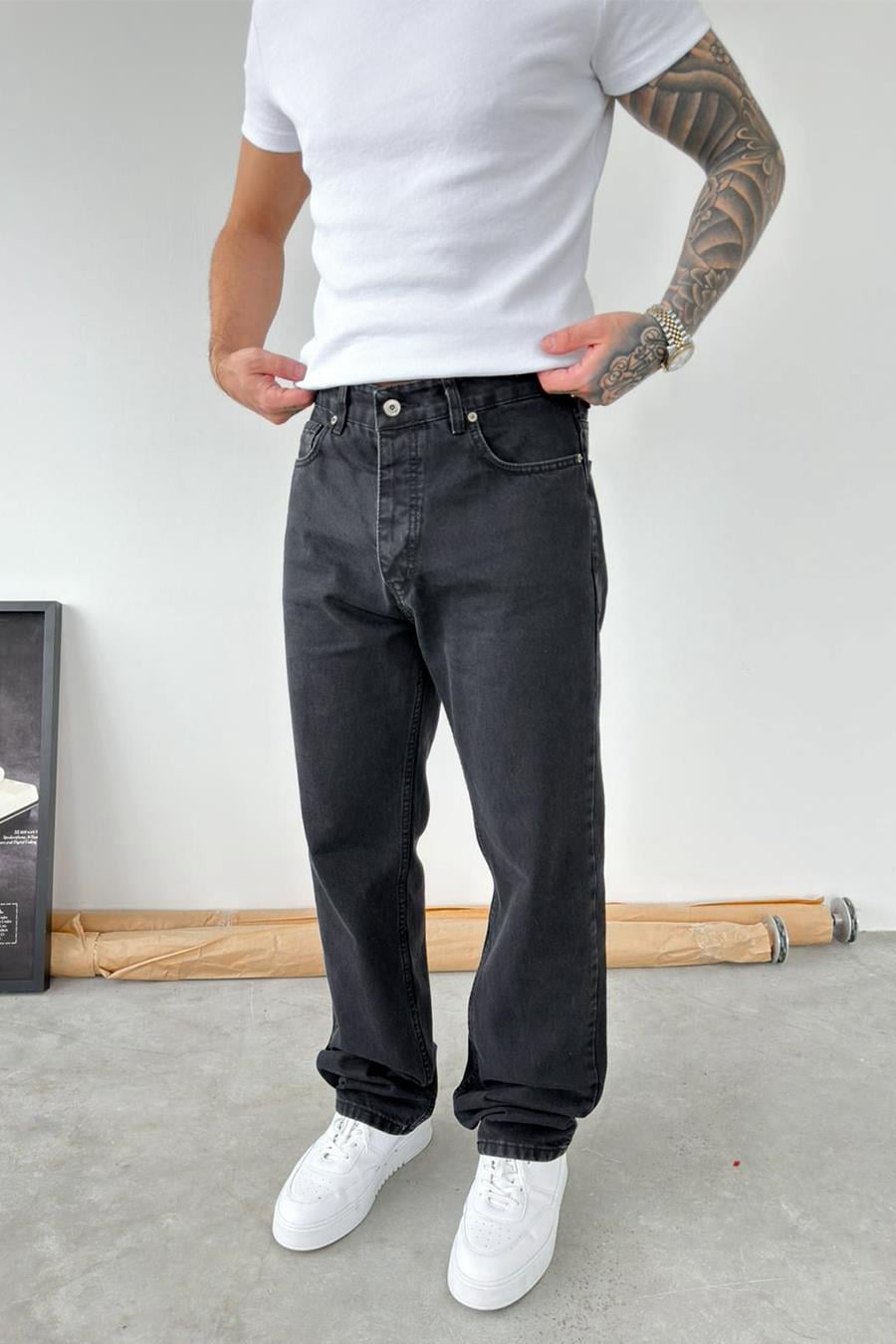 Füme Basic Baggy Pantolon