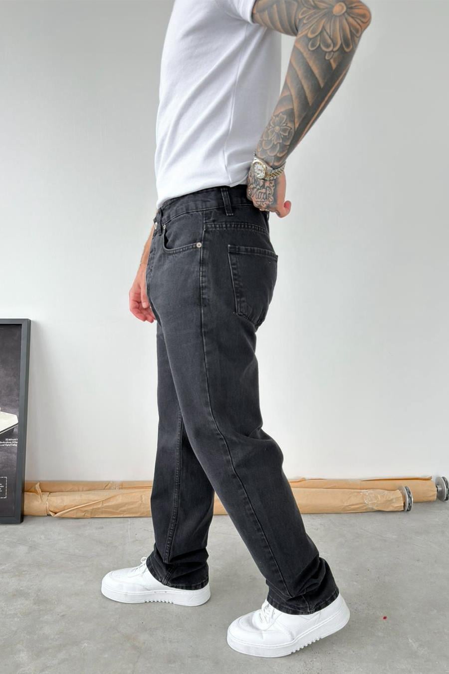 Füme Basic Baggy Pantolon