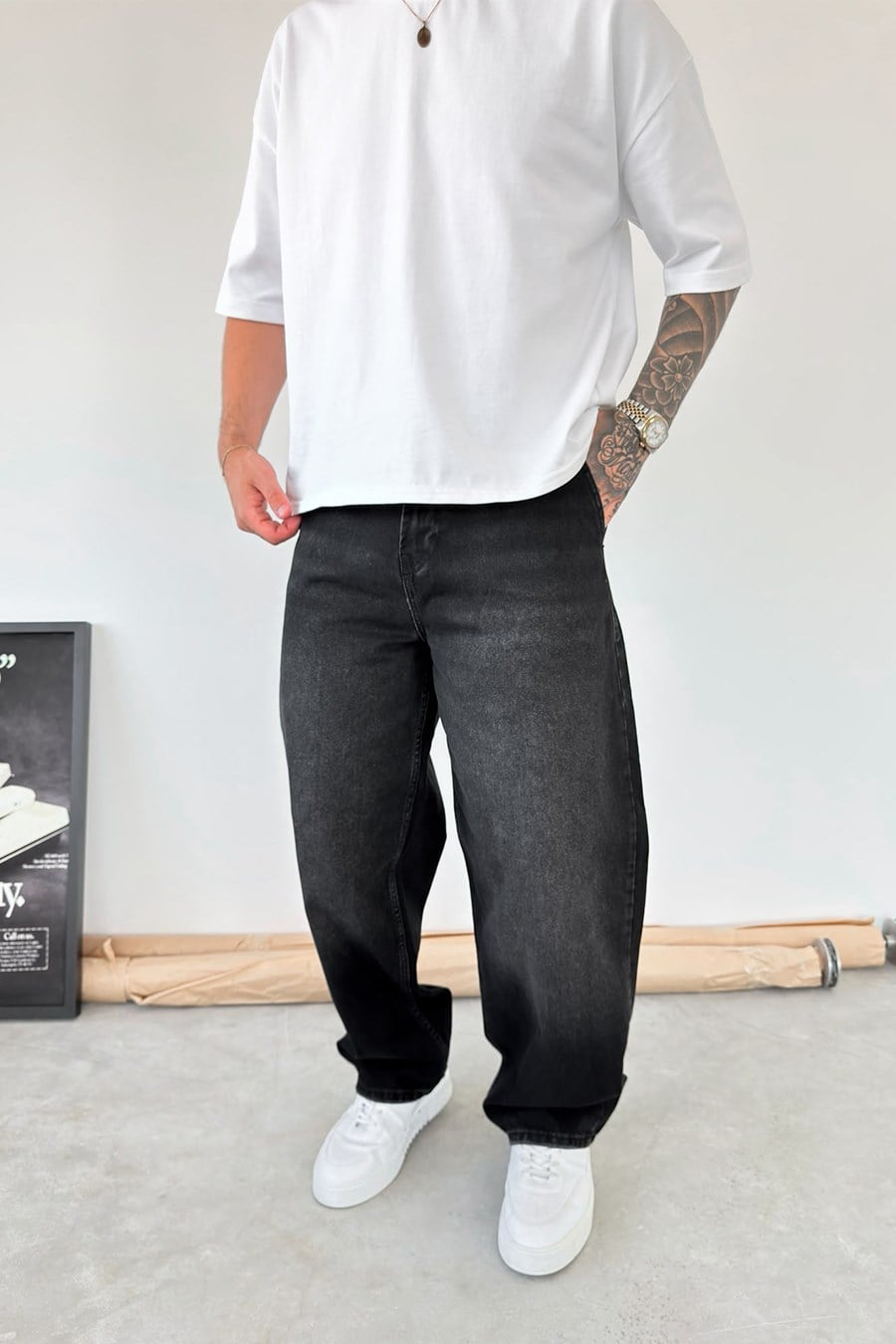 Füme Basic Skater Pantolon