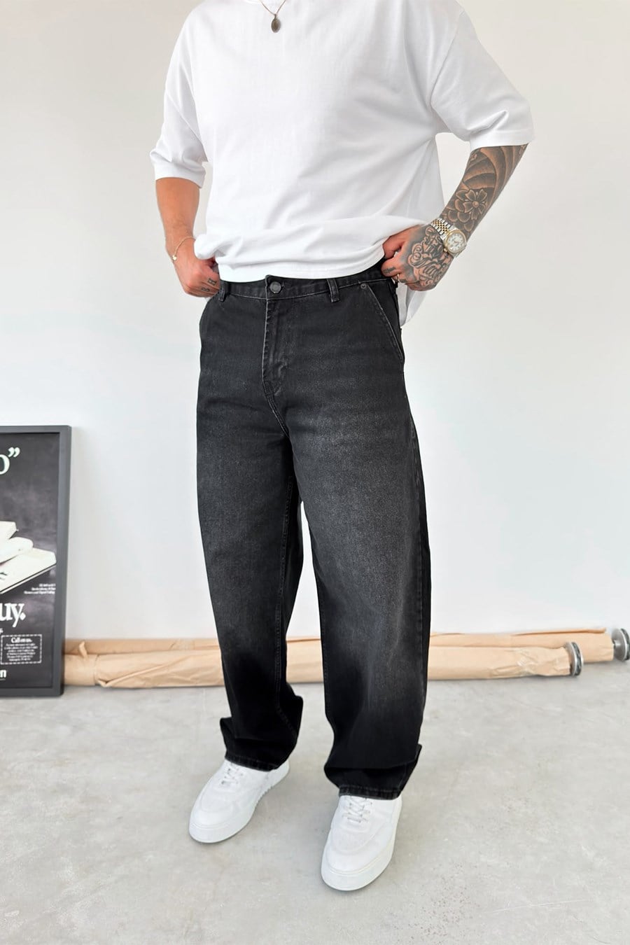 Füme Basic Skater Pantolon