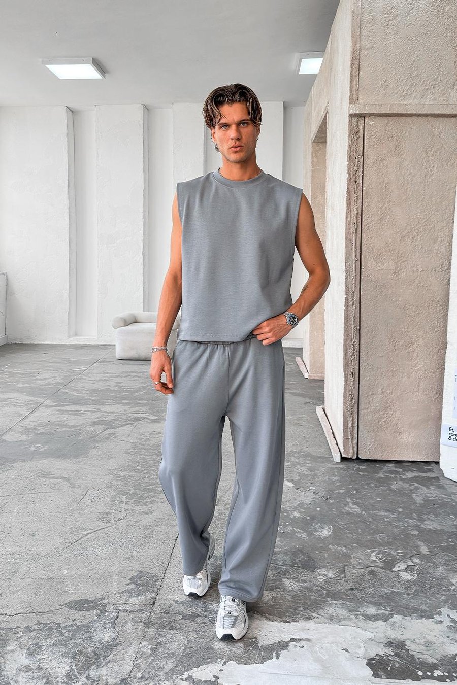 Füme Cozy Premium Basic Baggy Eşofman
