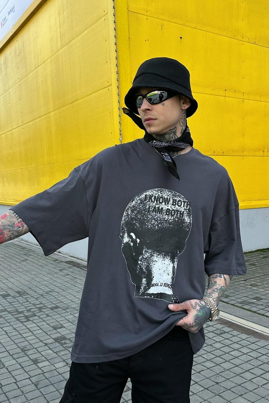FÜME OP Know Oversize Tişört