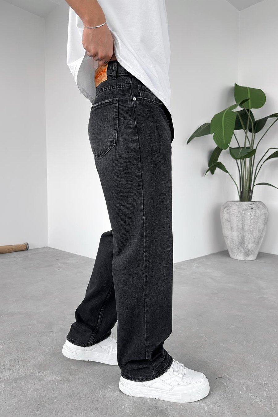 Füme Soft Degrade Basic Regular Pantolon