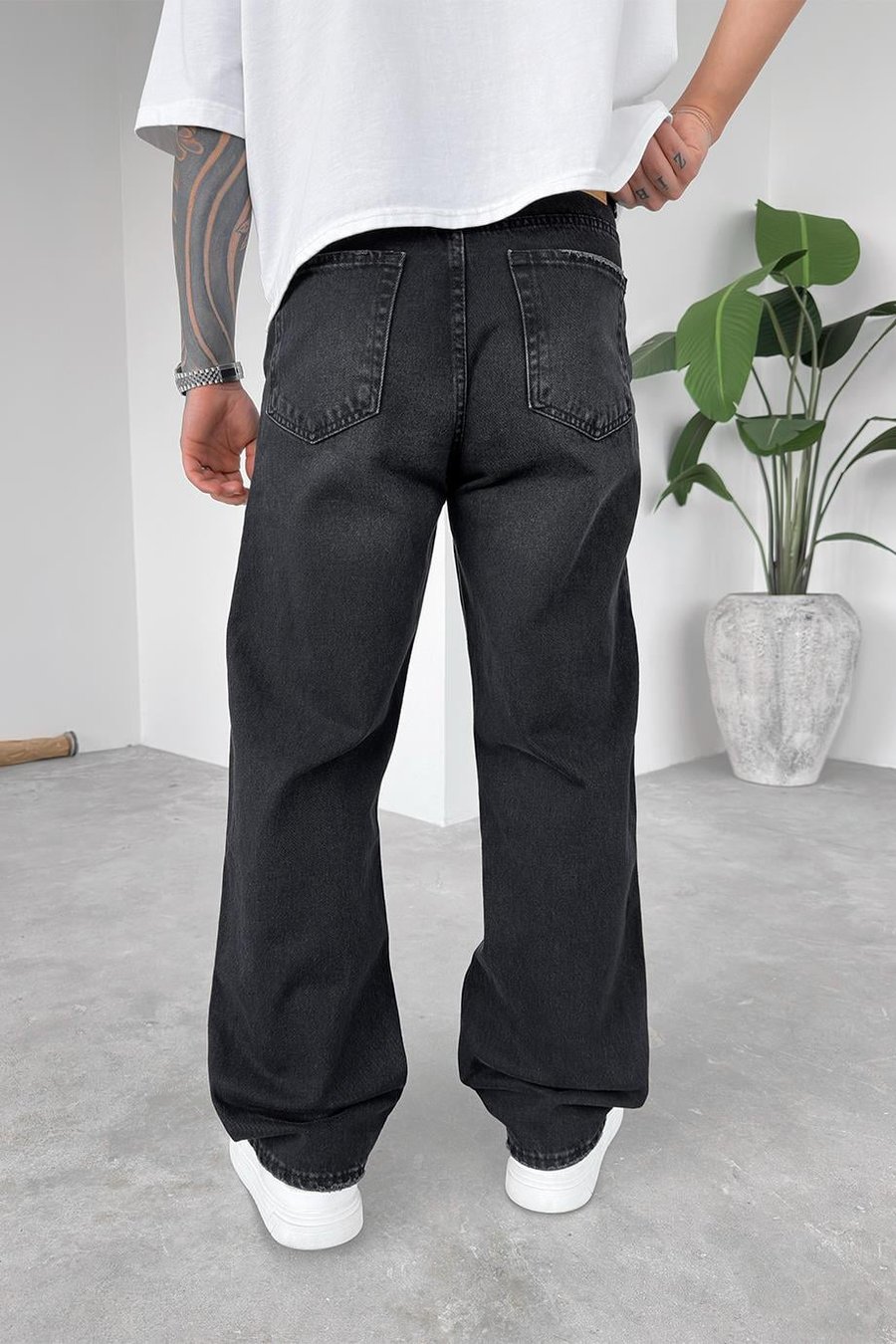 Füme Soft Degrade Basic Regular Pantolon