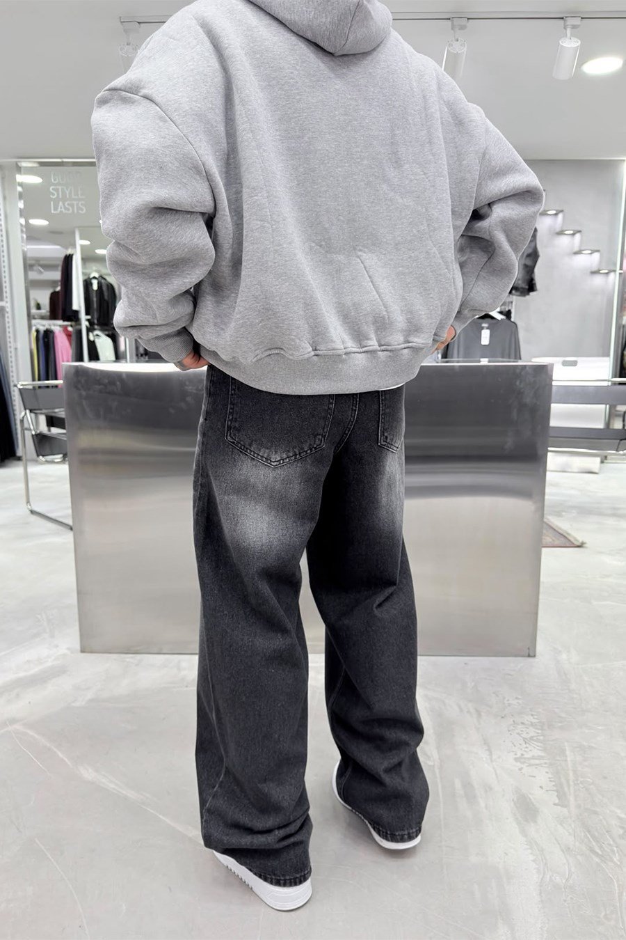 Füme Soft Degrade Premium Süper Baggy Pantolon