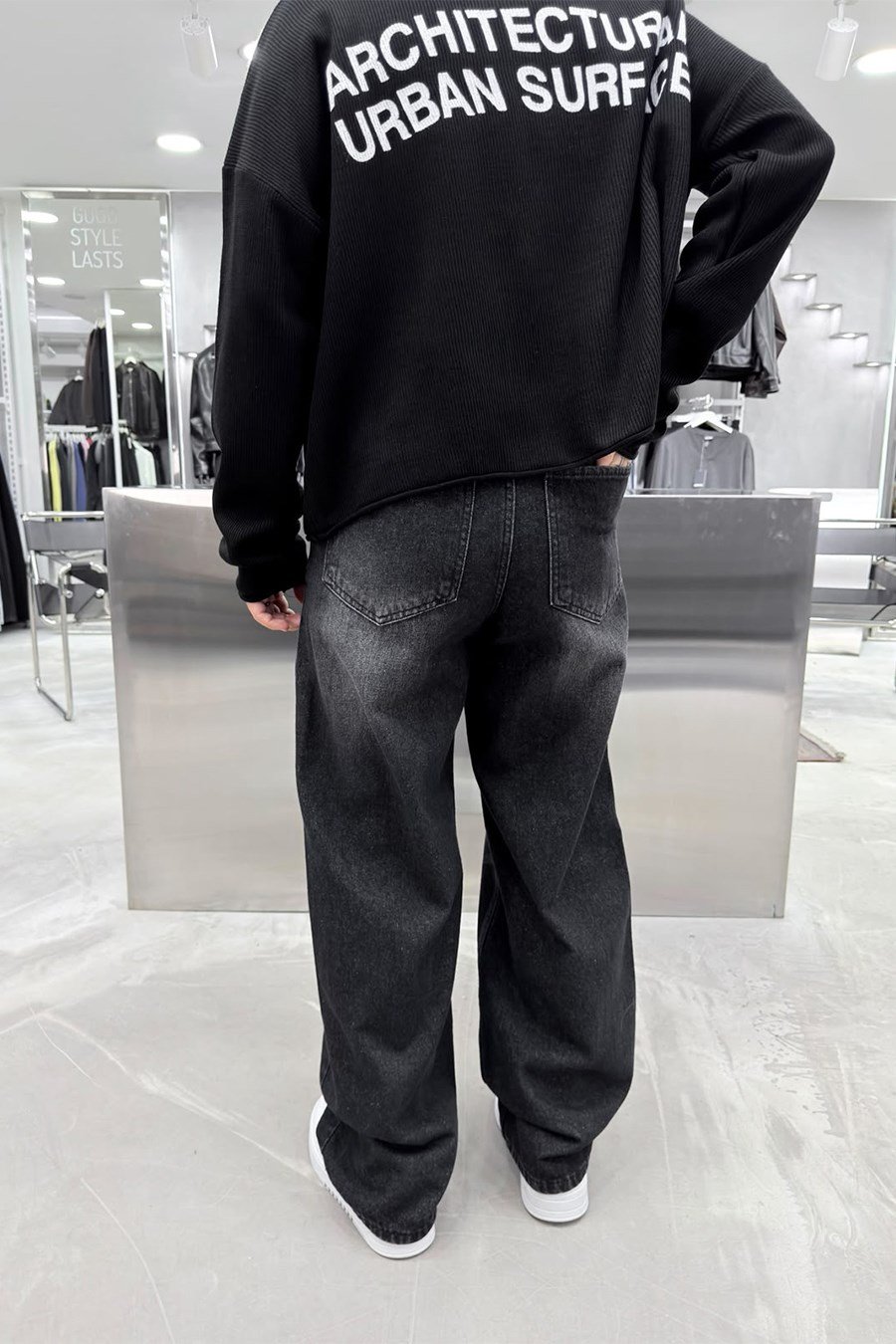 Füme Soft Degrade Premium Süper Baggy Pantolon