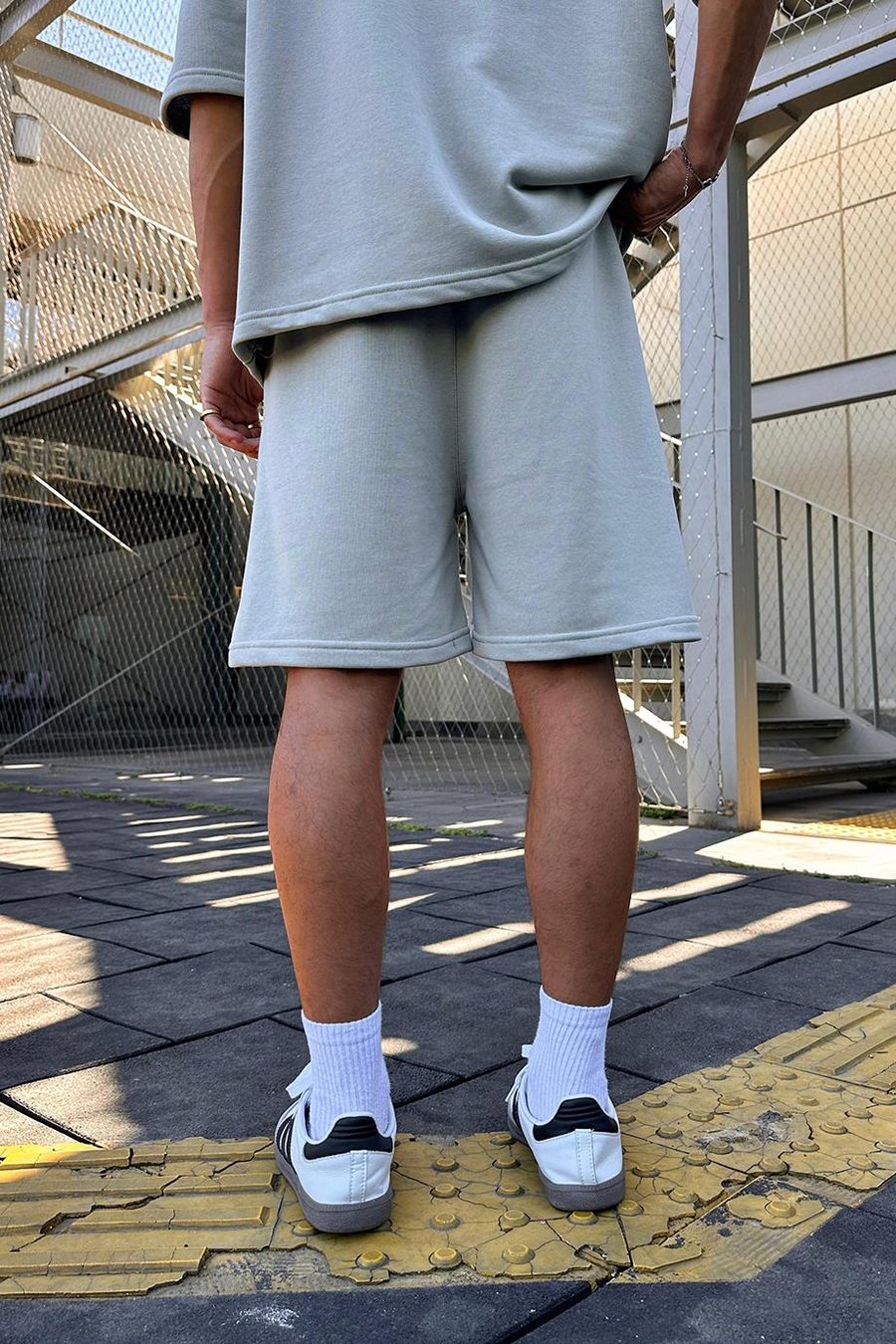 GRİ 350GSM OUTPLENTY PREMİUM Basic Şort
