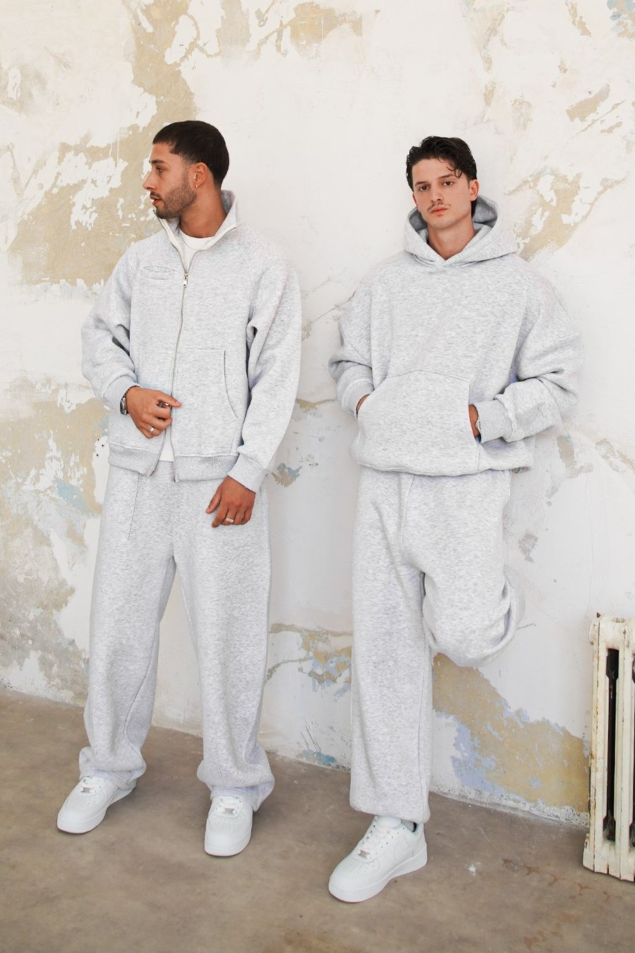 Gri Melanj Cozy Basic Oversize Sweatshirt