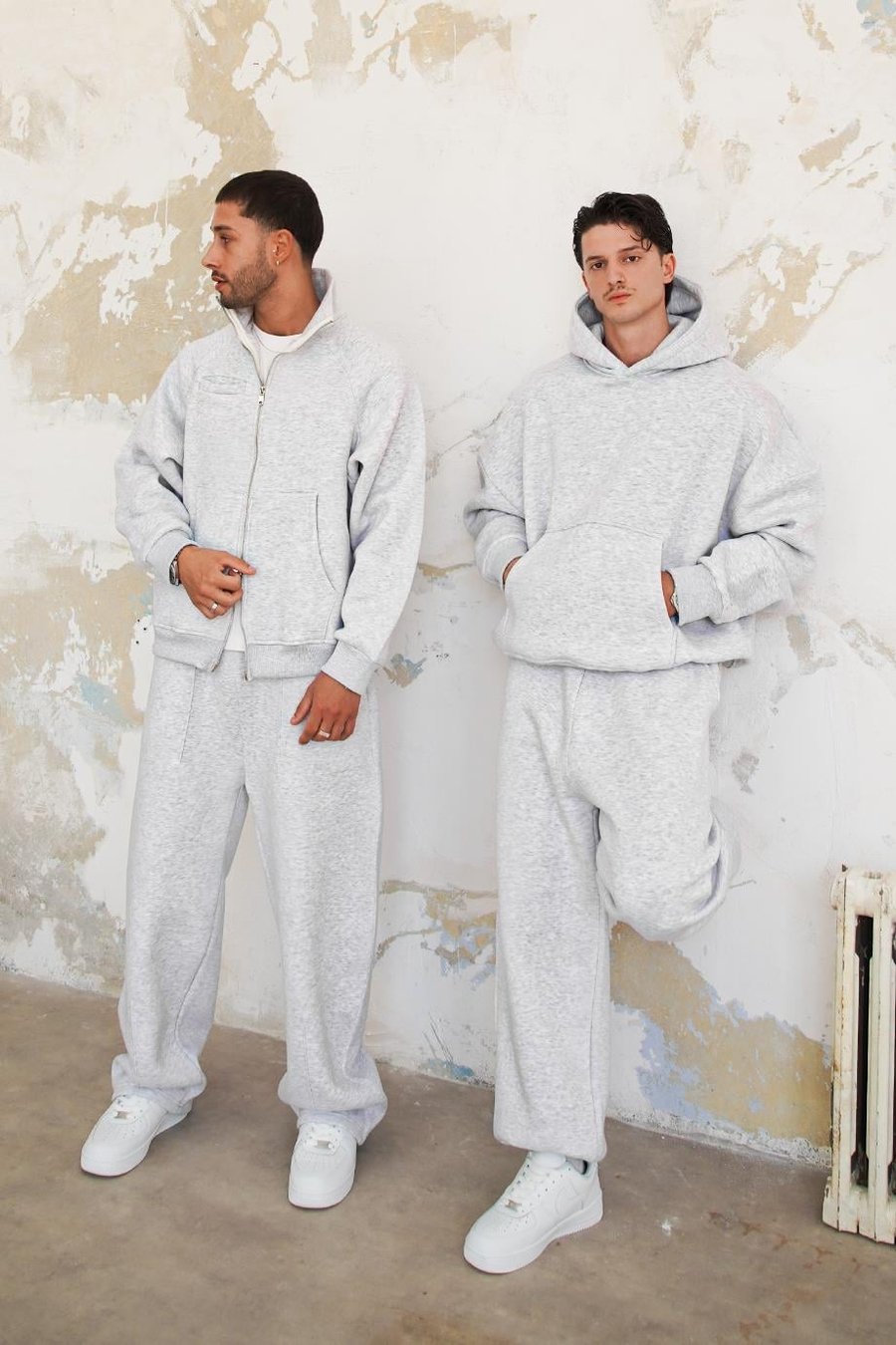 Gri Melanj Cozy Basic Oversize Sweatshirt