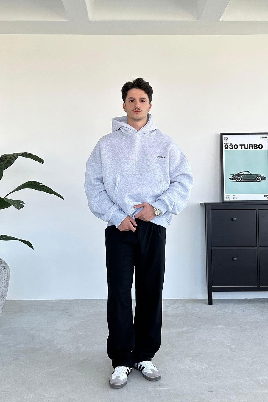 Gri Melanj Research Oversize Sweatshirt