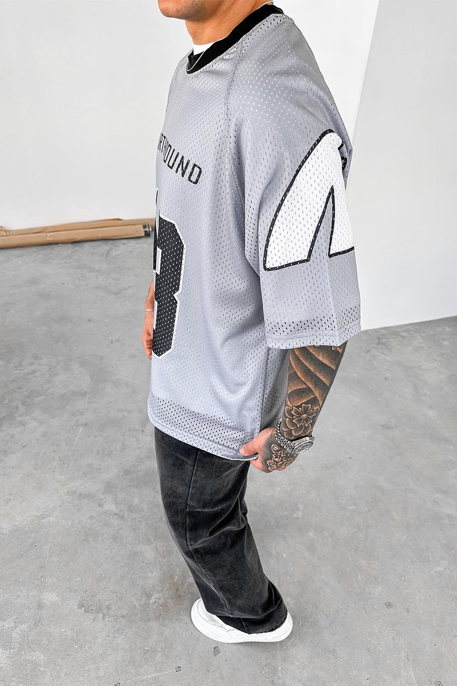 Gri North Bound 88 Oversize Fileli Forma