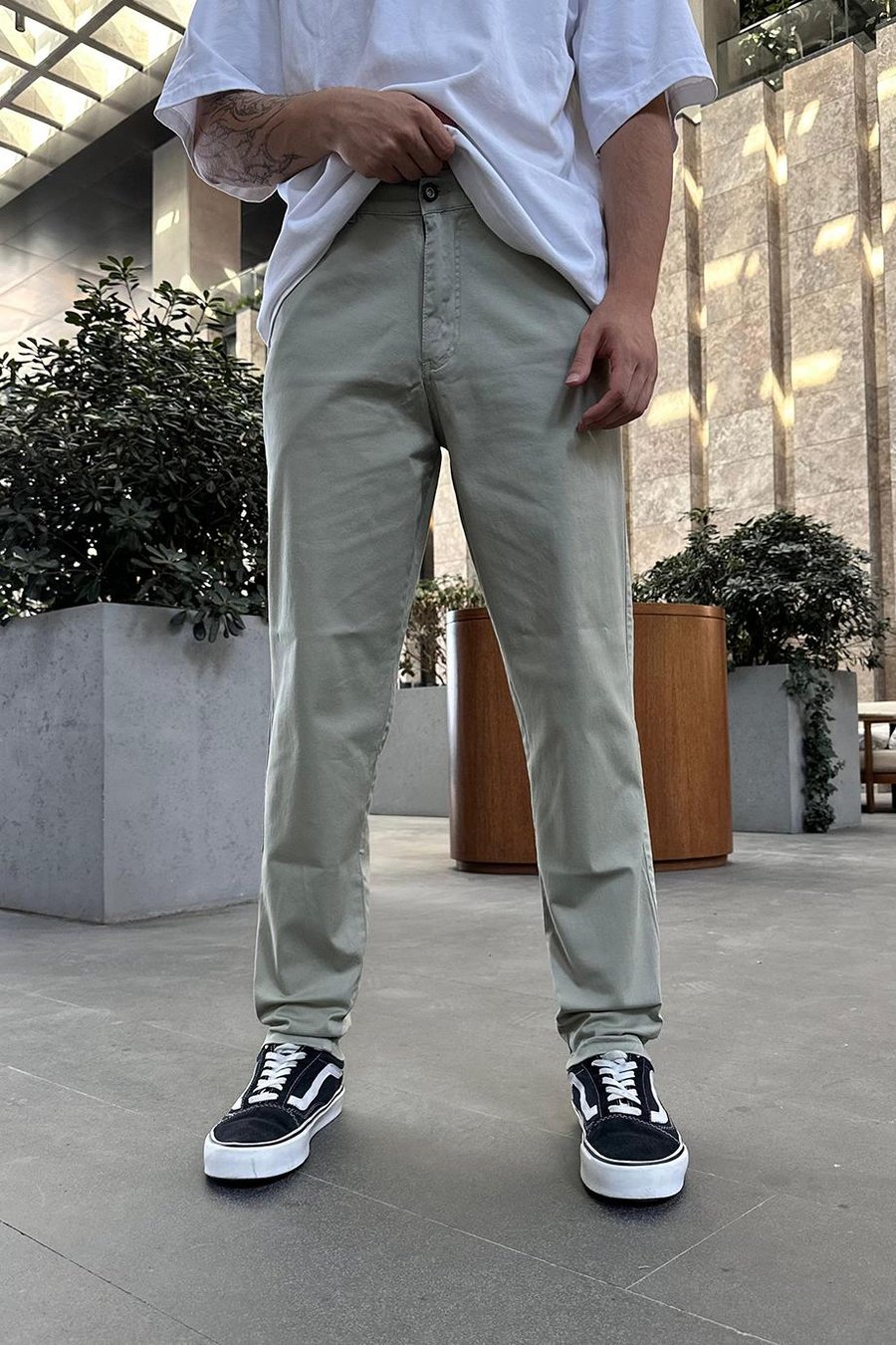 HAKİ Gabardin CN44 DL Regular Pantolon