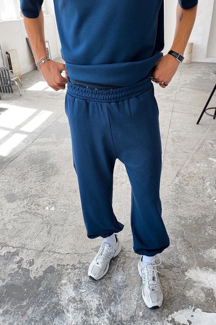 İndigo Cozy Premium Basic Paça Lastik Eşofman