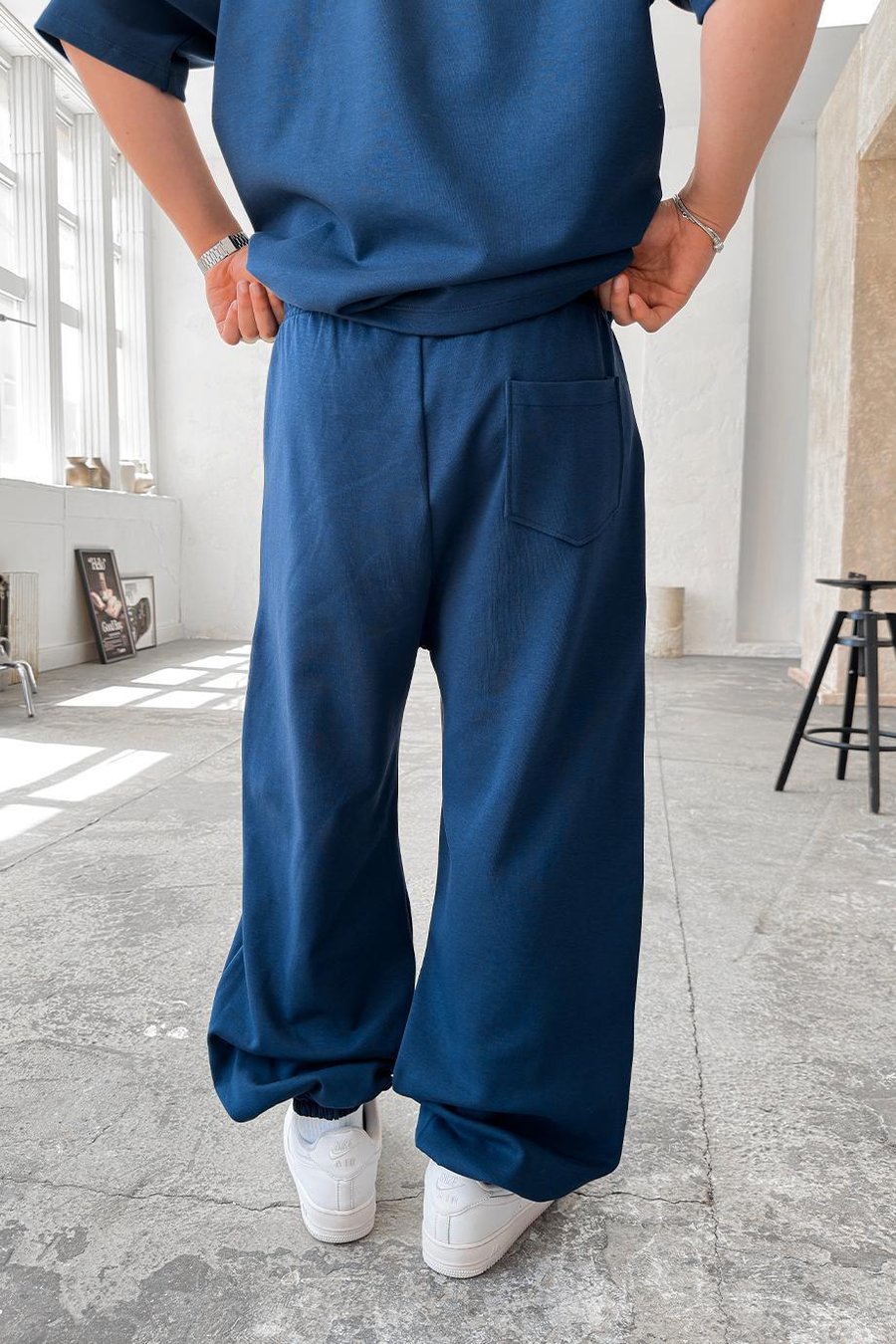 İndigo Cozy Premium Çımalı Paça Lastik Eşofman