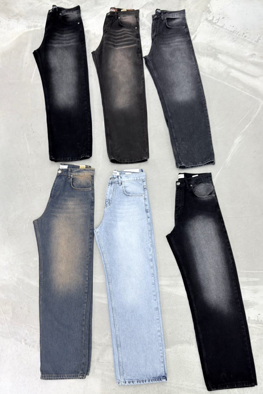 Kahverengi Soft Degrade Basic Baggy Pantolon