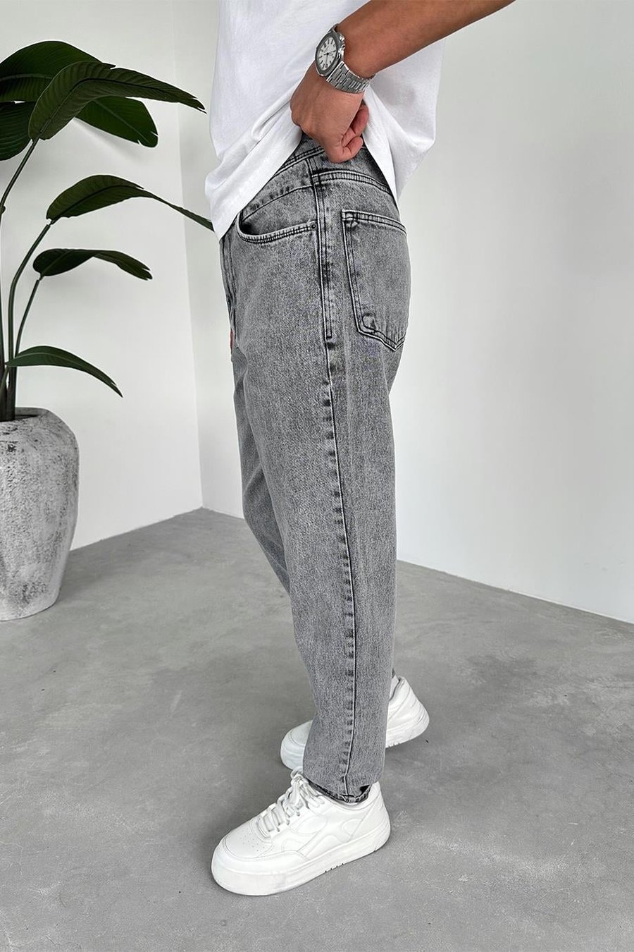 Kar Yıkama Basic Regular Pantolon