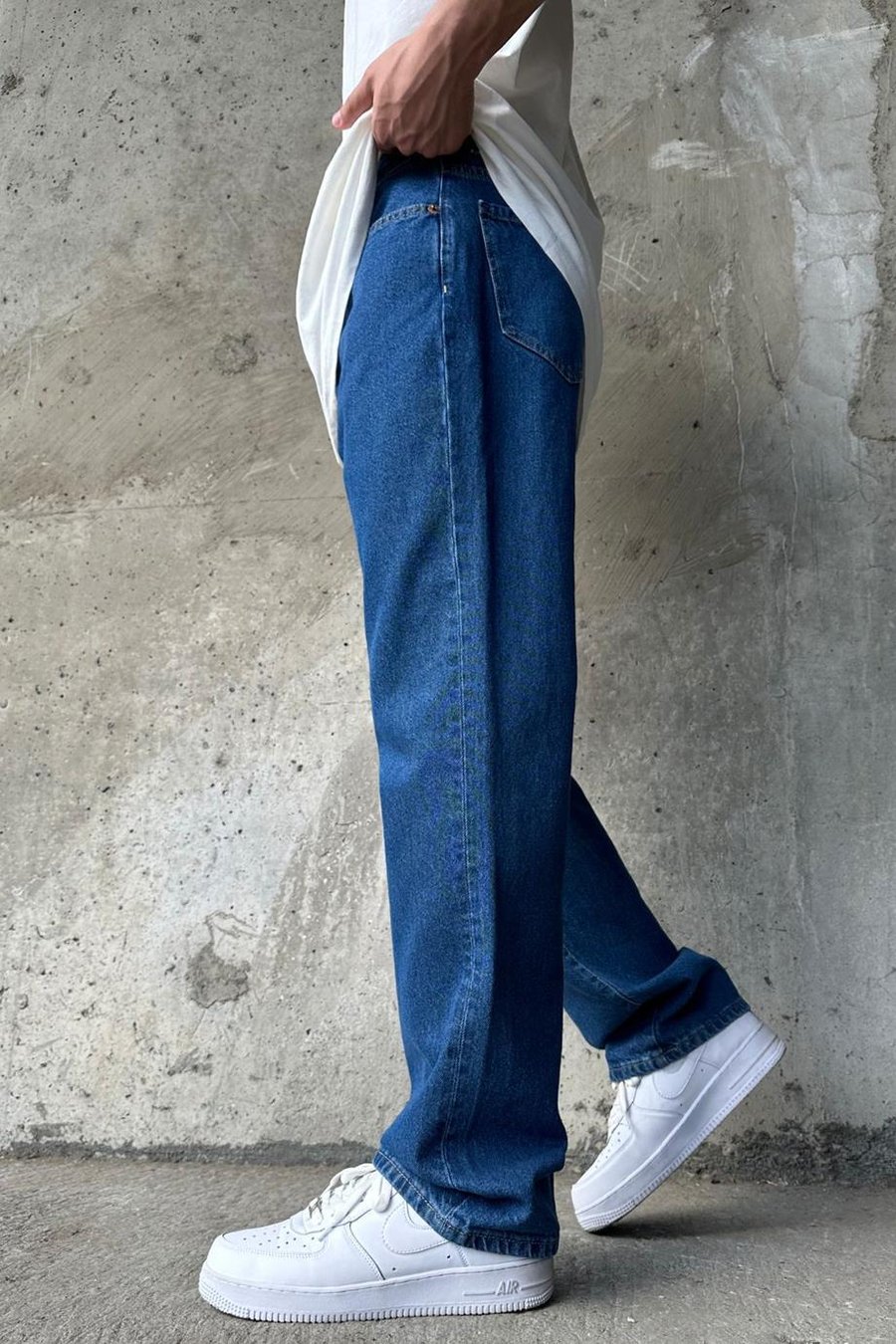 KOT Orjinal Kot Mavi GD 34 Baggy Pantolon