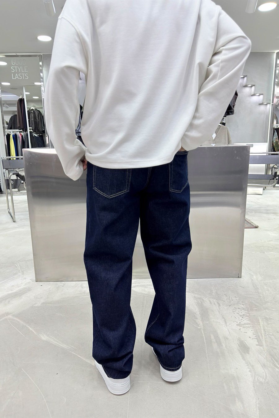 Koyu Mavi Basic Premium Regular Pantolon