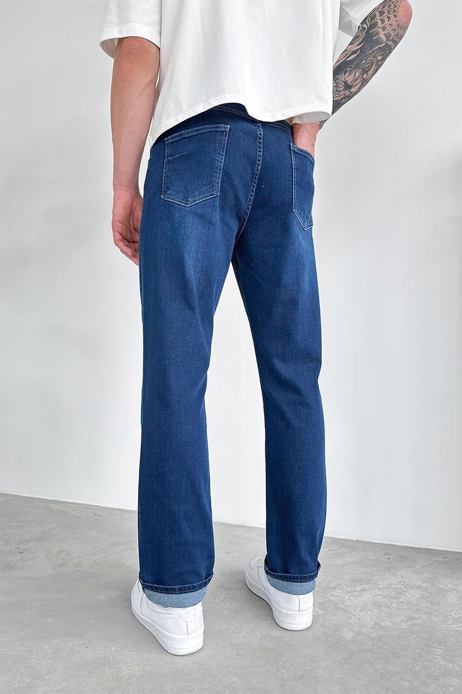 Koyu Mavi Basic Premium Slim Fit Pantolon