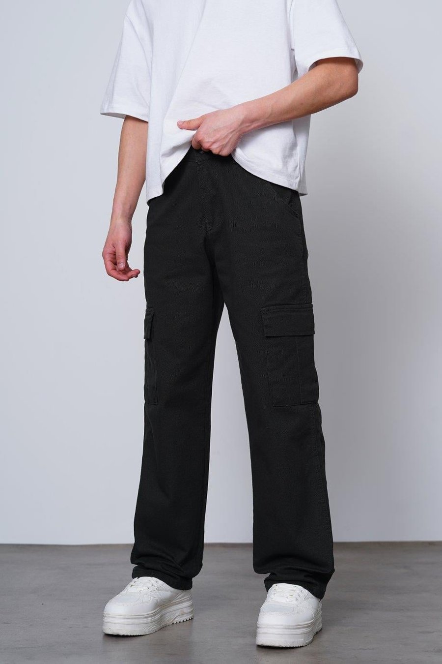 KOYU YEŞİL Kargo Cepli V7 DL Baggy Pantolon