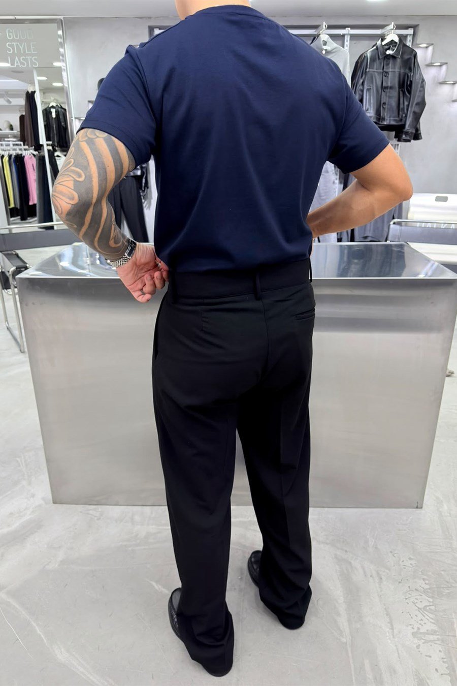 Lacivert Basic Premium Regular Tişört