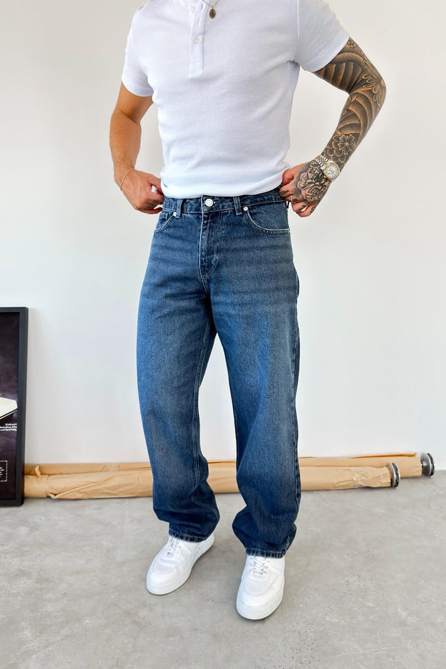Mavi Basic Baggy Fit Pantolon